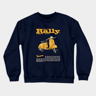 Vespa 180 Rally | Giallo Arancio Crewneck Sweatshirt